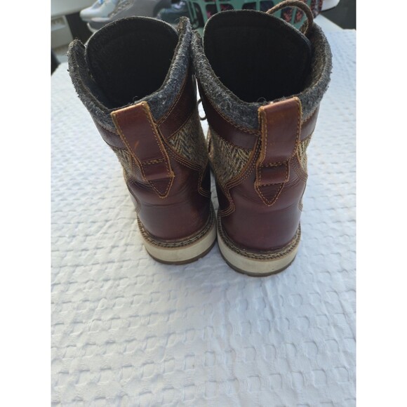 Timberland Harris Tweed Brown Leather mens  Boots size 8 main image 4